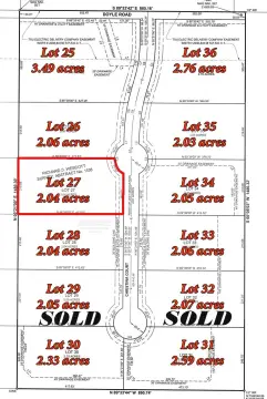 Acreage Home Lot in Ranch Community