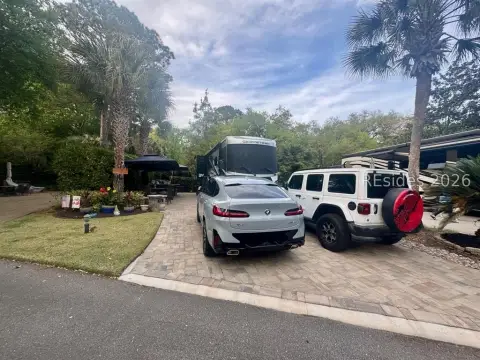 RV Lot with Outdoor Kitchen
