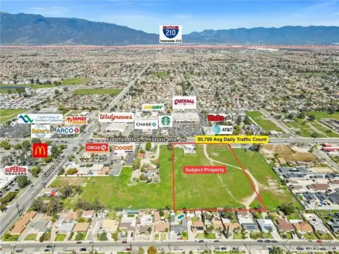 Prime Fontana Commercial Land Lease