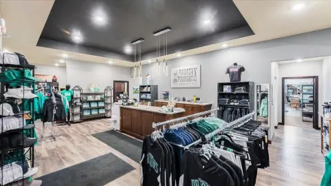 Retail Space with Metal Roof