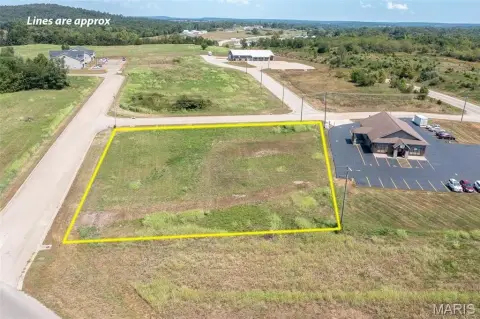 Commercial Land with Two-Side Road Frontage