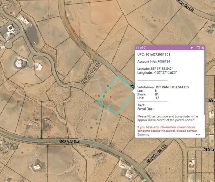 Rio Rancho Land Parcel