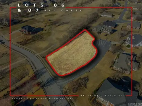 Residential Lots in Golf Community