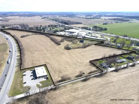 Industrial Land with Three-Side Frontage