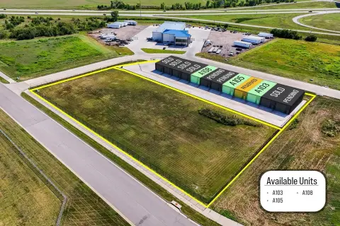 Self-Storage Condominium with Overhead Door