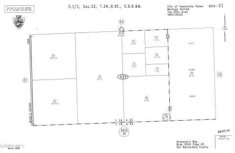Twentynine Palms Land Parcel