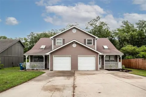 Two-Unit Duplex with Attached Garage
