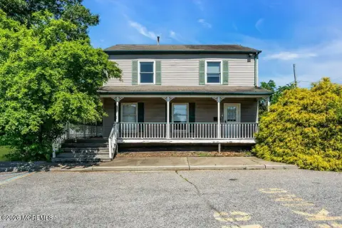 Corner Office Building and Homes