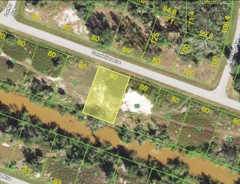 Canal-Front Residential Land Lot