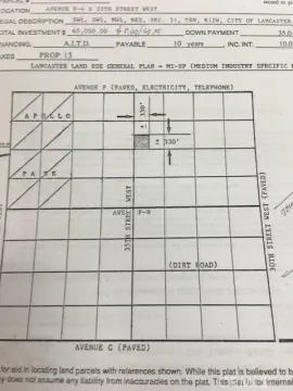 Lancaster Land For Sale