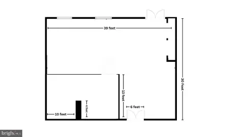 Unfinished Retail Space