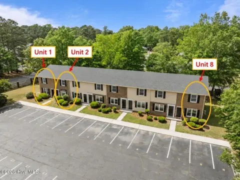 Furnished Triplex Near ECU