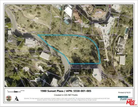 Sunset Plaza Acre Lot