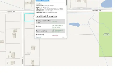 Half Acre Lot in Tallahassee