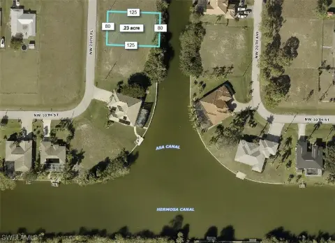 Cape Coral Freshwater Canal Lot