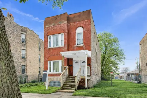 Two-Unit Brick Building in Chicago