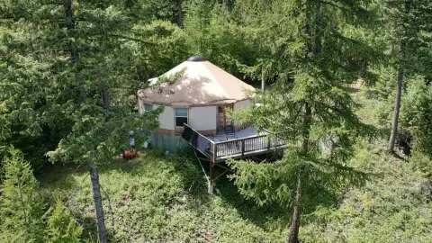 Forested Residential Land with Off-Grid Cabin
