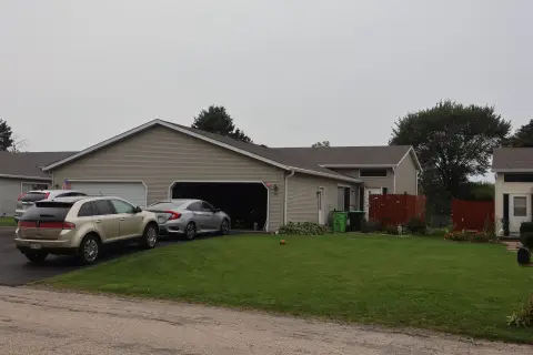 Tri-Level Duplexes With Garages