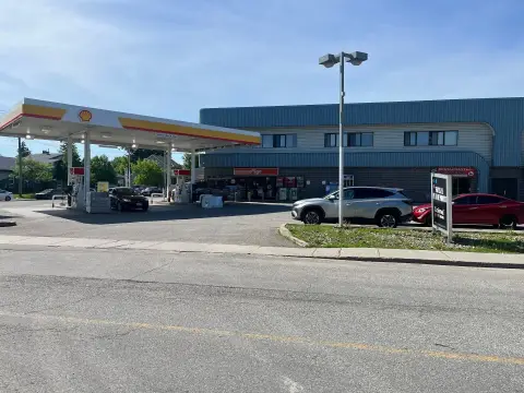 Two-Story Shopping Center
