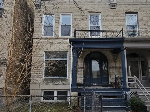 Brick Multi-Unit Building with Detached Garage