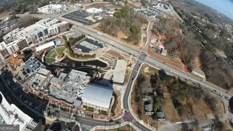 Prime Corner Land in Sugar Hill