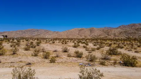 Flat Desert Land Parcel