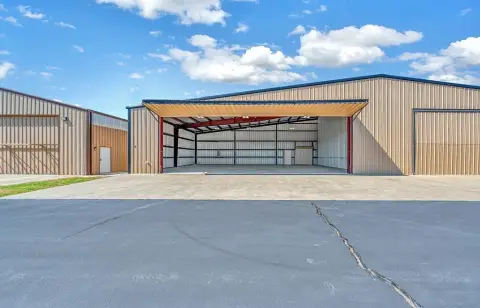 Aircraft Hangar with Workshop