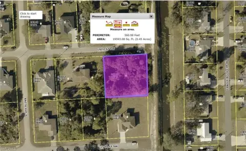 Oversized Lot in Lehigh Acres