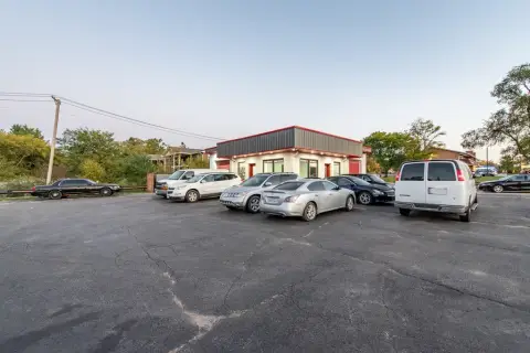 Corner Automotive Service Building