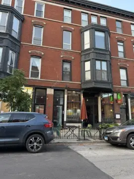 Brick Three-Flat Mixed-Use Building