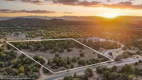 Private View-Backing Homesite Land