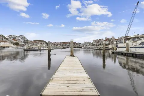 Marina Boat Slip on Turning Basin