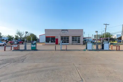 Gas Station with Service Bays