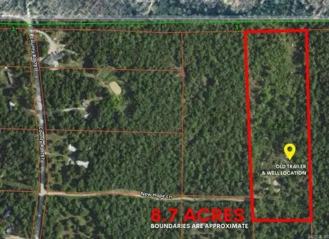 Secluded Wooded Land with Creek