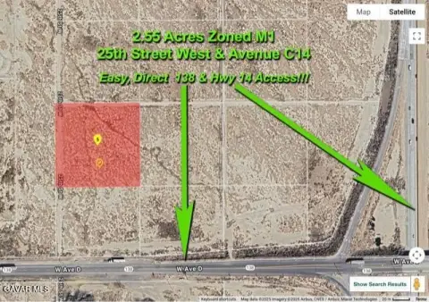 Lancaster Land Near Freeway