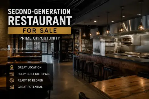 Restaurant Business Opportunity in Miami