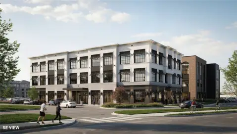 Mixed-Use Retail and Office Building