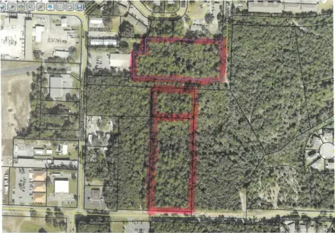 Contiguous Commercial Land