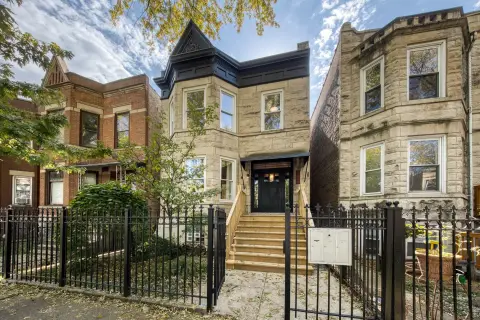 Brick Duplex with Detached Garage