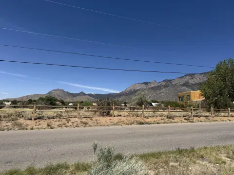 Land with Sandia Mountain Views