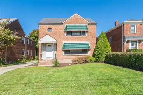 Brick Duplex with Detached Garage