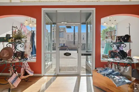 Storefront Property with Display Windows