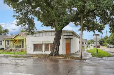 Single-Story Corner Retail/Office Building