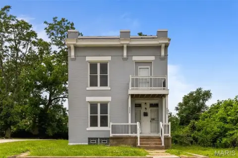 Updated Two-Unit Brick Duplex