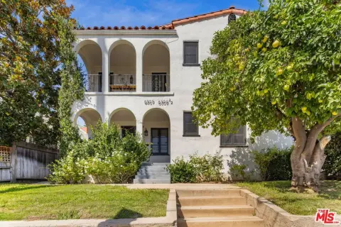 Spanish-Style Duplex with Yard