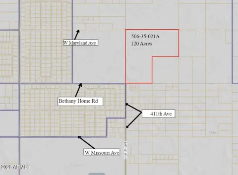 120 Acres Vacant Land, Tonopah