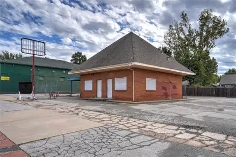 Restaurant Building with Attic