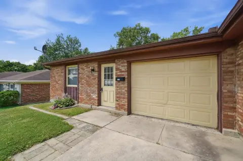 Brick Duplex with Two-Car Garage