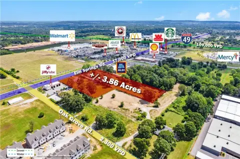 Level Commercial Development Land