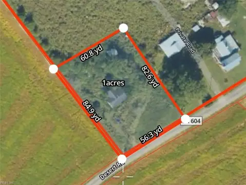 Acre Lot in Suffolk, VA